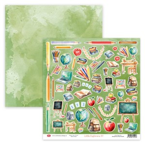 PAPIER 30X30 WYCINANKA LITTLE EXPLORERS 07