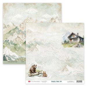 PAPIER 30X30 TRAVEL TIME 04