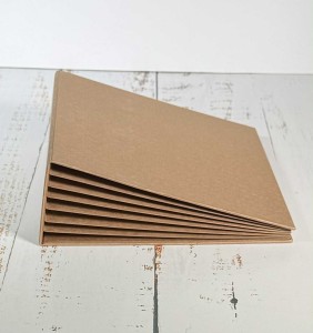 BAZA ALBUM BAZYL 200X202 NATURALNY KRAFT 6 KART