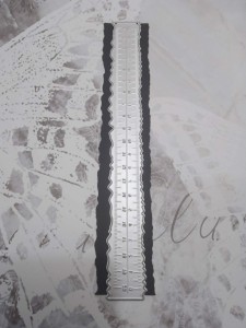 LINIJKA ZĄBKOWA METALOWA 20CM