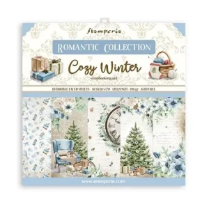 ZESTAW PAPIERÓW 30x30 SBBL120 COZY WINTER STAMPERIA