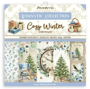 ZESTAW PAPIERÓW 20X20 SBBS69 COZY WINTER