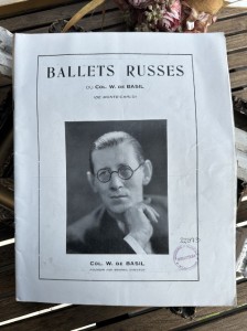 STARY VINTAGE Pogram baletowy Ballets Russes de Monte-Carlo pod dyrekcją W.de Basila 1934-1936