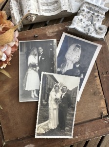 STARE - Vintage - FOTOGRAFIE 3szt 10X15cm ŚLUB 