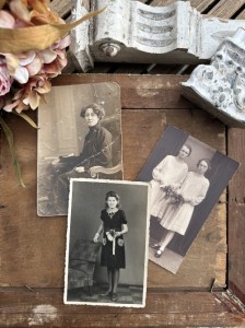 STARE - Vintage - FOTOGRAFIE 3szt 10X15cm KOBIETKI 