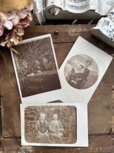 STARE - Vintage - FOTOGRAFIE 3szt 10X15cm RODZINA