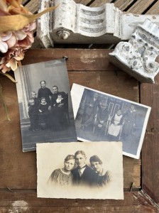 STARE - Vintage - FOTOGRAFIE 3szt 10X15cm RODZINA 