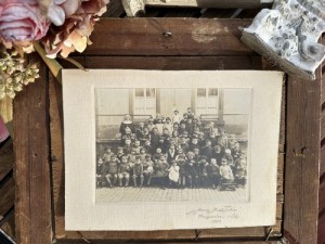 STARA - Vintage - FOTOGRAFIA 12x16cm -1930rok DZIECIAKI