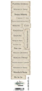 PASEK Z NAPISAMI NA MATERIALE AA-MOD-PL-01