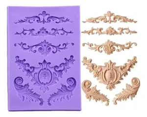 FOREMKA ORNAMENTY 6 SZT