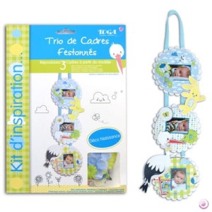 BAZA TRZECH RAMEK NIEBIESKA