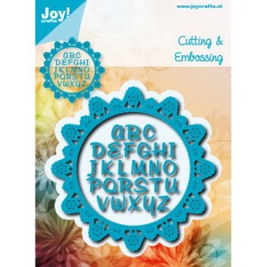 WYKROJNIK JOY! CRAFTS RAMKA ALFABET 6002/0929