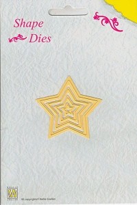 WYKROJNIK NELLIE 5-POINT STAR SD003