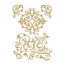 MASKA - SZABLON 21X29,7 KSG359  ORNAMENTY STAMPERIA