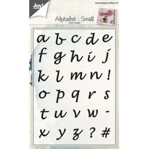 STEMPEL AKRYLOWY 30SZT ALFABET MAŁE LITERY JOY 6410/0438