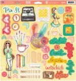 DODATKI CHIPBOARD PRIMA Bloom Collection 46szt 980153