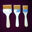 ZESTAW 3 PĘDZLI PŁASKICH NYLONOWYCH 3,5 - 5,0 - 6,5CM  358051