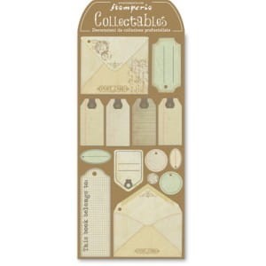 ETYKIETY 14SZT Post Card - DFTG005 STAMPERIA