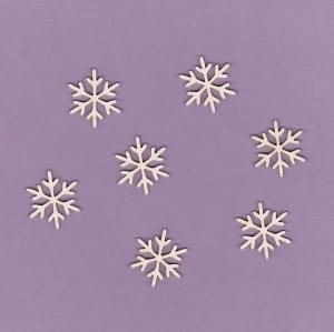 TEKTURKA ŚNIEŻYNKI 5-7SZT 1,5mm 063 CraftyMoly