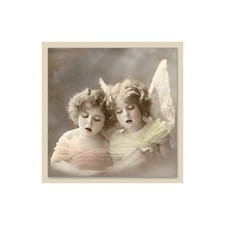 SERWETKA VINTAGE V21 ANIOŁY DWA ŚPIEW SAGEN