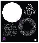 MASKA - SZABLON 15X15 Vintage Emporium Doily PRIMA 585020