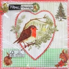 SERWETKA PAPER DESIGN BIRDS AND FRIENDS 21627