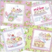 SERWETKA NUOVA KOLOROWE CIASTA