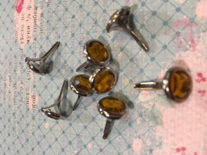 ĆWIEKI OZDOBNE - DIAMENT MIODOWY 8SZT