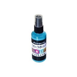 MGIEŁKA AQUACOLOR spray 60ML NIEBIESKIE NIEBO KAQ016 STAMPERIA