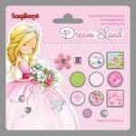 ĆWIEKI ScrapBerry's 15szt DREAM LAND3 PINK SCB340976