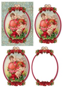 ETYKIETY 3D LOVE ANGEL GF3DA514 STAMPERIA