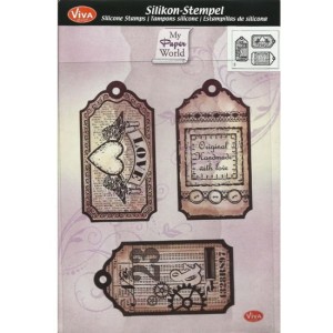 STEMPEL AKRYLOWY VIVA 121 TAGI LOVE