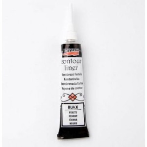 KONTURÓWKA PENTART 20ML CZARNA 2463