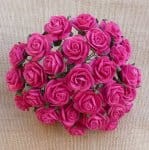 RÓŻA 1,5CM FUKSJA 10SZT