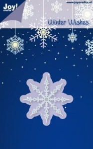 WYKROJNIK JOY!CRAFTS 6002/2018 ŚNIEŻYNKI