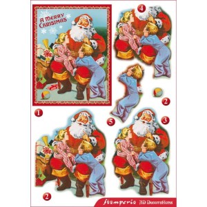 ELEMENTY 3D STAMPERIA  DF3DA523 MIKOŁAJ