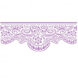 MASKA - SZABLON 38X15 KSB167 KORONKA