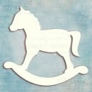 TEKTURKA KONIK NA BIEGUNACH DUŻY 1szt ELEKOKD LATARNIA MORSKA