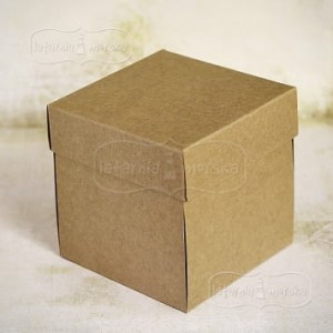 PUDEŁKO EXPLODING BOX KRAFT 10X10 ECOSCRAPBOOKING