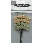 RÓŻYCZKI PAPIEROWE 20SZT RB2217 ECRI/MIĘTOWE MARIANNE