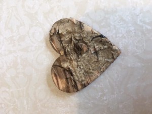 SERCE Z KORY BRZOZY ok. 4CM 1szt HL