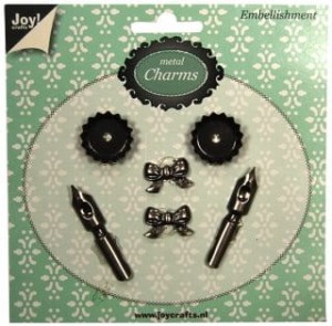 METALOWE OZDOBY CHARMS 6SZT 6350/0306 JOY!CRAFTS