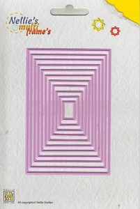 WYKROJNIK NELLIE'S MFD058 STRAIGHT RECTANGLE