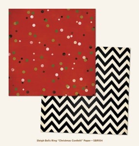 PAPIER 30x30 - Sleigh Bels SBR104 MME