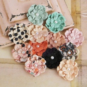 PAPIEROWE KWIATKI SILENTIUM- RONDELLE 562403