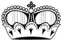 STEMPEL AKRYLOWY 1SZT  KORONA 5x7cm WTK105 STAMPERIA