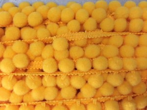 TAŚMA KULECZKI 1metr ŻÓŁTY 