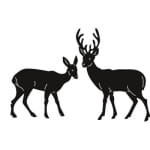 WYKROJNIK MARIANNE CR1289 Craftables Tiny's Deer