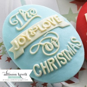 OZDOBA KAMEA The JOY&LOVE of Christmas 1SZT mieta CM5081 webster's pages