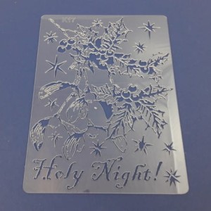 MASKA - SZABLON TWARDY K17 HOLY NIGHT PENTART
